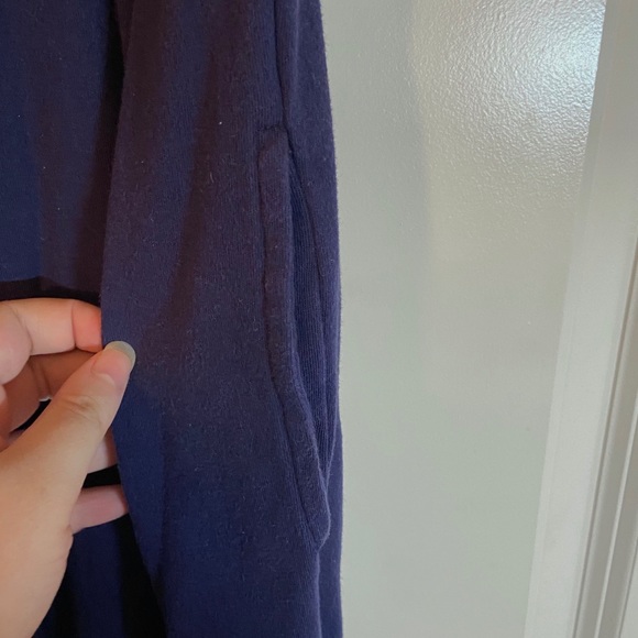 Navy Button Up Maxi Dress - Picture 4 of 6